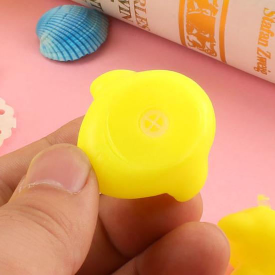 5Pcs Bath Toy Squeaky Duck Baby Water Toy Compact Children Hearing Development Toy for Home Bathroom