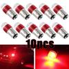 10 шт. Автомобильный 12 В светодиодный задний фонарь, задний стоп-сигнал, стробоскоп, мигающий светодиодный фонарь, мотоциклетная предупреждающая лампа, красный более сильный свет