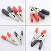 2pcs/1pair Alligator Clips Battery Clip Crocodile Car Caravan Van Battery Test Lead Clips Electrical Tool