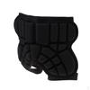 3D Padded Hip Protective Short Children Pad EVA Pant , Black
