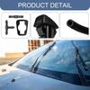 Rebvugr Windshield Washer NozzWiper nozzle kit  oil pipe with connector car windshield oil pipe replacement automotive parts suitable for Chrysler