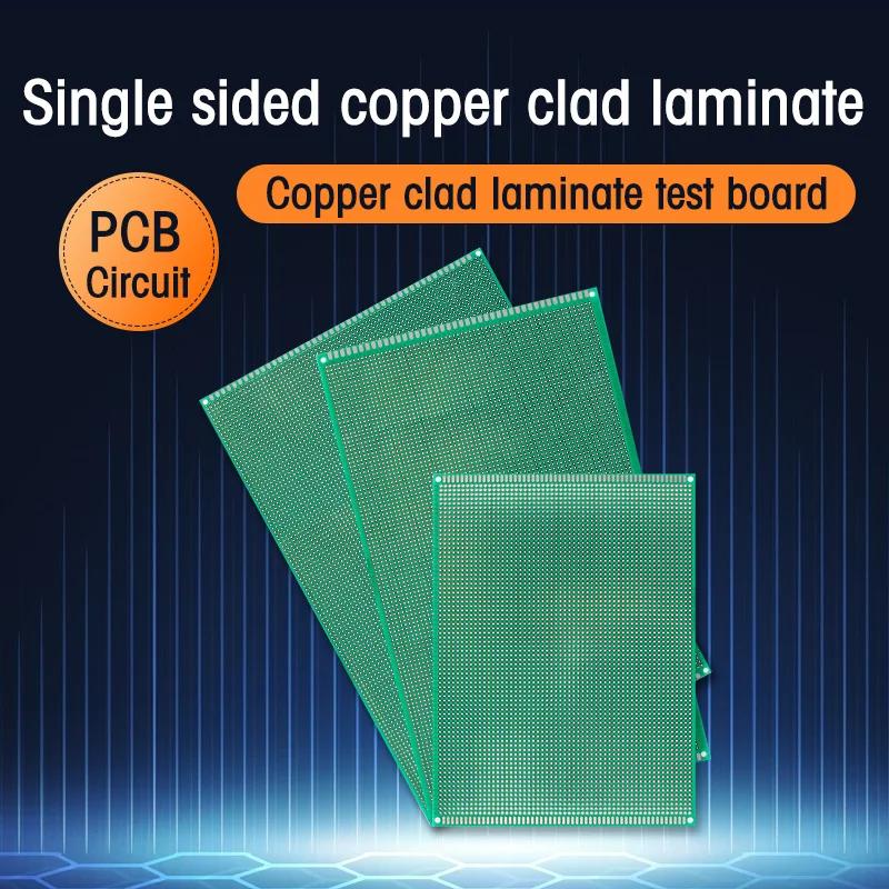 1PCS PCB Prototype Board 15x20cm 20x30cm Single Side Protoboard Green Fiberglass Plate Diy Universal Circuit Boards