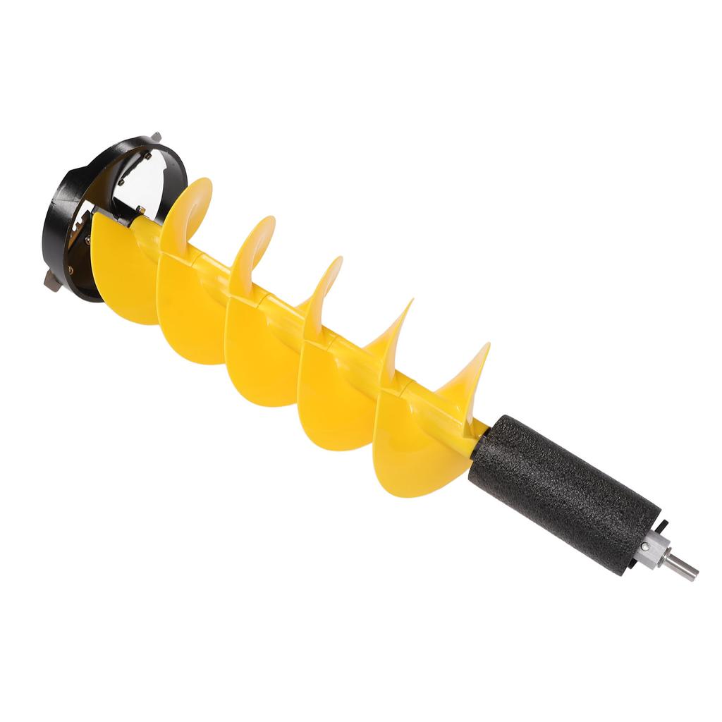 Сверло для подледной рыбалки из алюминиевого сплава, нейлоновый ледобур для глубоких водоемов, диаметр вращения 8 дюймов