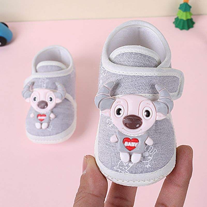 Весенне-осенние детские туфли для мальчиков и девочек 0-1 год, обувь для малышей 3-6-12 месяцев, детская обувь с застежкой-липучкой