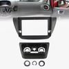 Double Din Fascia 9 Inch Car Radio Dash Kit for Lancer IX 2006, Navigation ABS Plastic Faceplate Installation Panel, Center Console Replacement Frame
