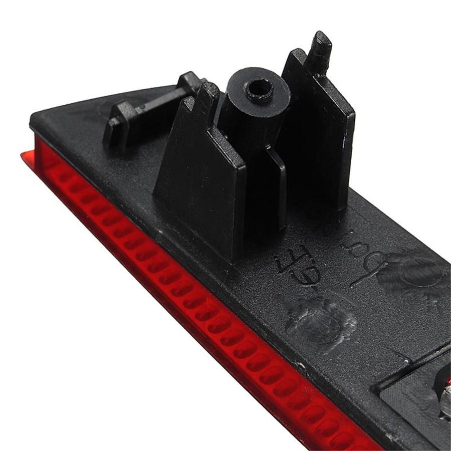 2 Pcs 12V Car Rear Bumper LED Reflector Red Lens Tail Brake Lamp FX35/FX37/FX50