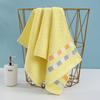 Towel Ribbon Grid Towel Grid Cotton Towel Adult Face Towel