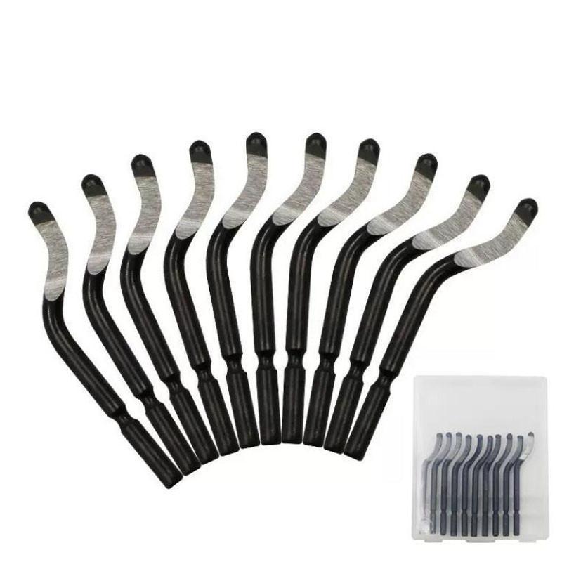 Набор инструментов для снятия заусенцев при ремонте металла, роторный, с удалителем лезвий, для резки пластика, меди, дерева, ручные инструменты