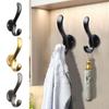 Practical Hanging Bathroom Accessories Metal Coat Hangers Towel Rack Holder Wall Hook Clothes Hooks