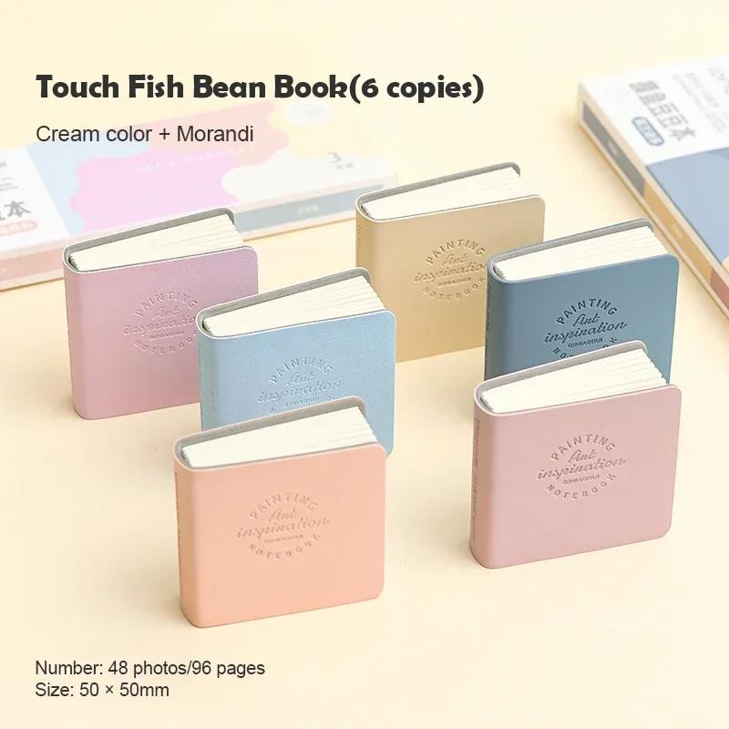 15Pcs 50x50mm Pocket Drawing Book Blank Water Color Thick Paper Mini Sketchbook 200g 48sheets Marker Painting Paper Art Supplies