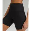 Lululemon Align  High Rise Short 6  Black