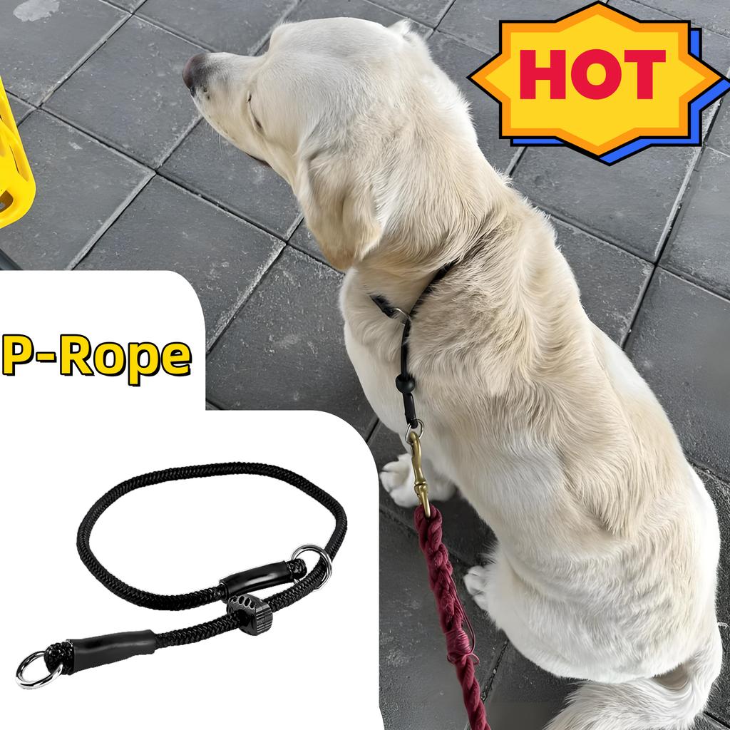 Прочный поводок-удавка, удобный, прочный поводок-веревка для больших и средних собак, поводок для дрессировки домашних животных без рывков