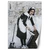 Wallpaper Banksy Maid Street Art