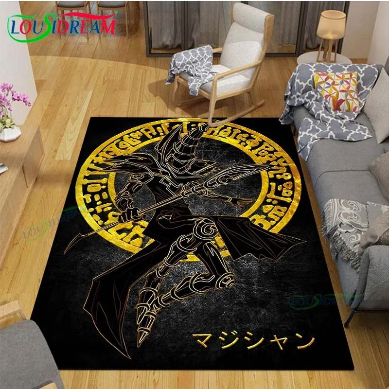 3D Famous Card Games Y-Yu-Gi-Oh  Carpet for Living Room Home Sofa Decoration,Children Game Decor Floor Mat Yoga Mat Large Carpet