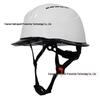Двухцветный прозрачный защитный шлем Dalinwell для строительства - Дышащая конструкция ABS Zhongjian, Соответствует новому национальному стандарту