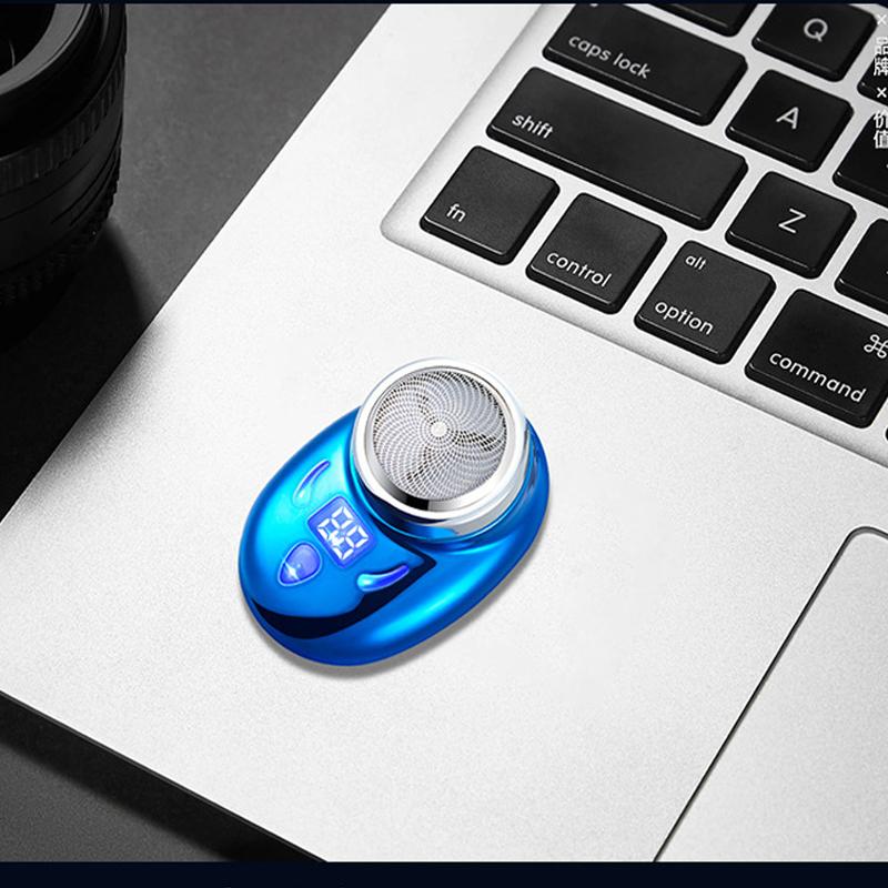 Электрическая мини-бритва водонепроницаемая USB перезаряжаемая бритва мужская дорожная портативная бритва для бороды для домашнего ухода за собой