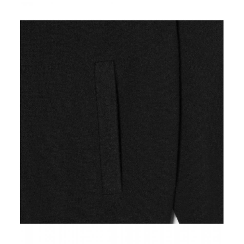 Lacoste Мужской свитер с высоким воротом на молнии [черный]