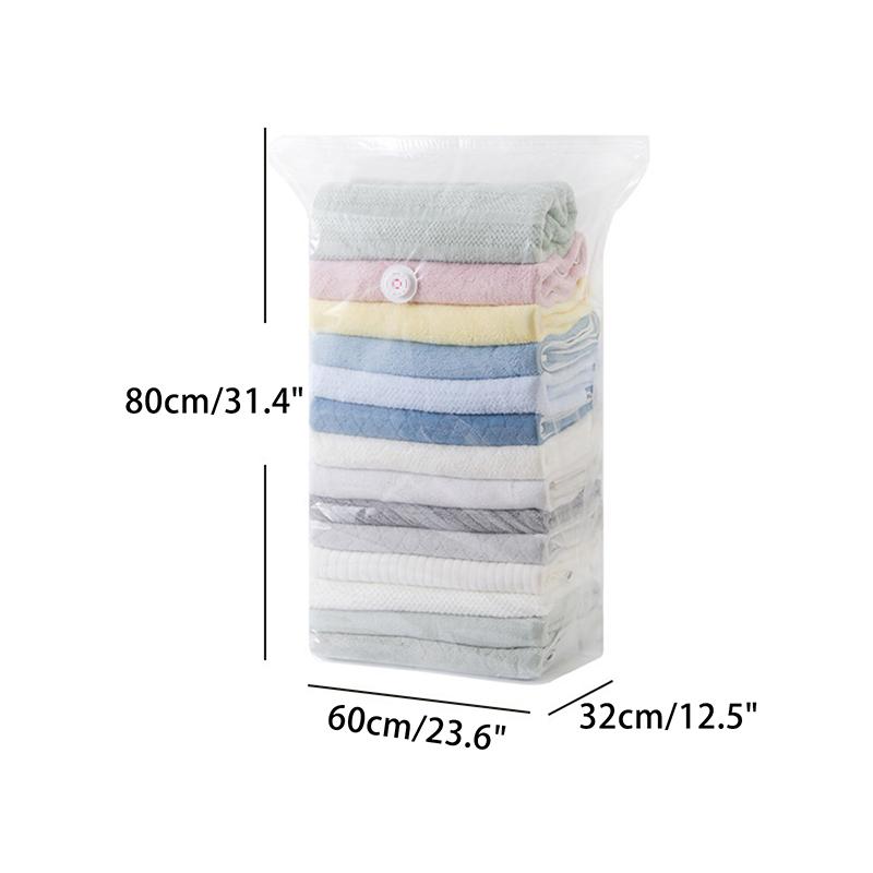 Большие вакуумные пакеты, не требующие насоса, пластиковые пакеты для хранения одежды, одеял, компрессионные пустые пакеты, дорожные аксессуары