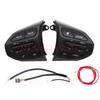 New Steering Wheel Button Cruise Control Volume Switch With Red line For KIA K2 RIO 2017 2018 2019 RIO 4 X LINE Picanto 3
