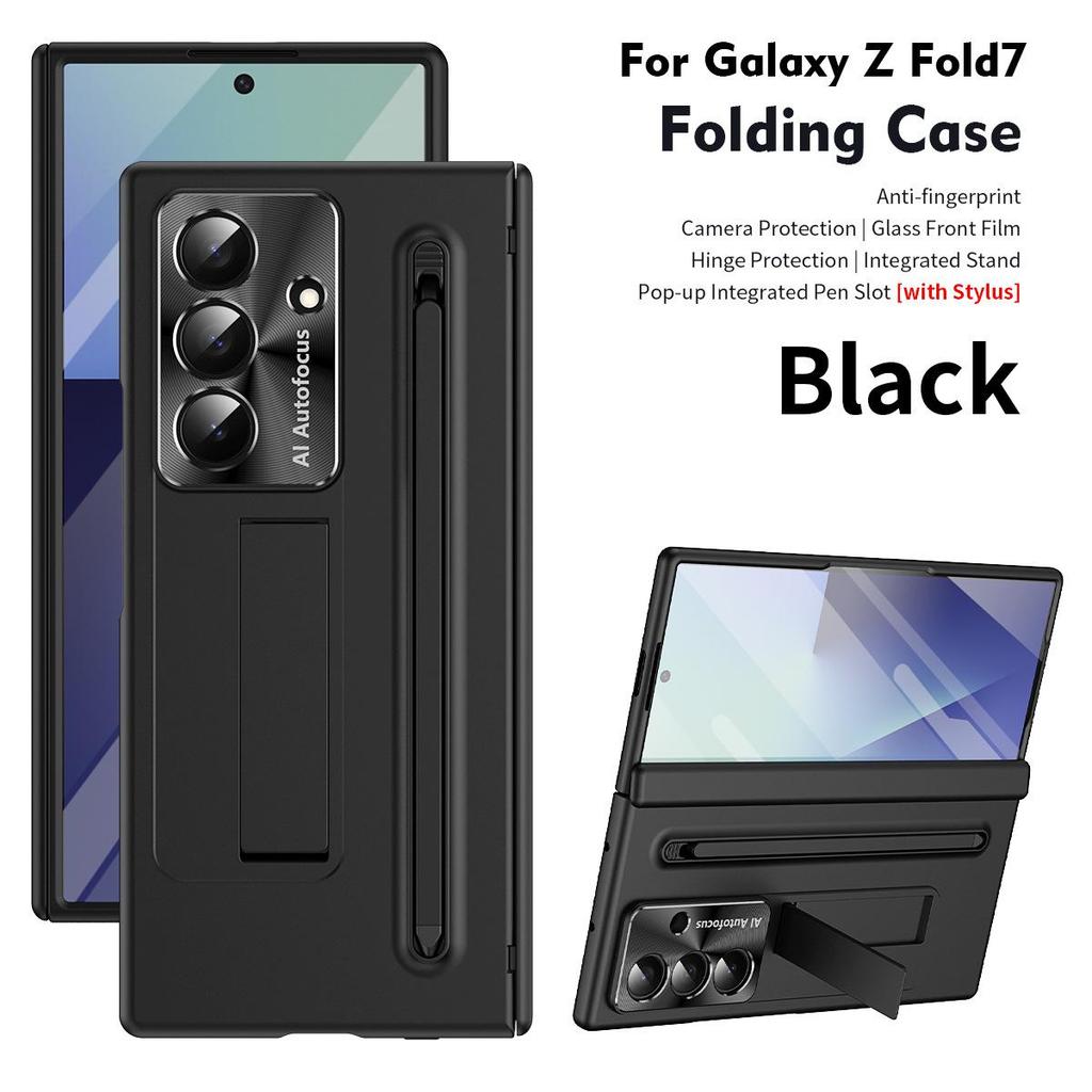 Чехол для телефона Samsung Galaxy Z Fold 7 со слотом для стилуса и креплением для шарнира