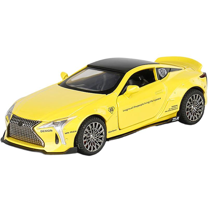 1:32 LEXUS LC500 Sports Vehicle Alloy Diecast Model Computer Desktop Ornaments Collections For Your Boyfriend On Valentine's Day