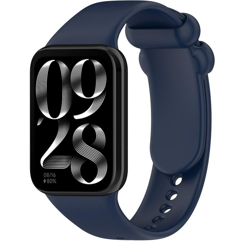 Silicone Strap for Xiaomi Smart Band 8 Pro / Xiaomi Smart Band 9 Pro, Navy Blue