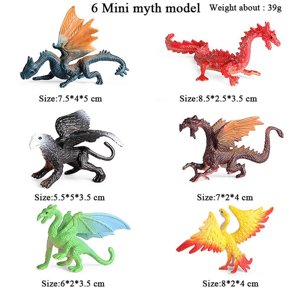 Prank Props Magic Dragon Model Scenes Making Mythical Creature Figurine Loong Phoenix Griffin