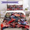 Marc Mrquez Customize With Your Name Bedding Set Breathable Duvet Cover With Pillowcases Decorative Bed Linen For Bedroom Home Decoration Birthday Gif
