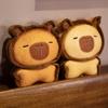 Capybara Plush Toast Toy Cute Cartoon Girl Children Birthday Holiday Gift Doll