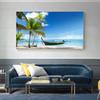 Seaside Beach Palm Tree Coconut Tree Poster Landscape Pictures for Living Room Canvas Painting Prints Modern Home Decor Wall Art