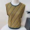 Sweater Knitted Tops Women Long-sleeved Oversize Sweater T-shirt Pullover Striped Bottoming Jumper Shirt