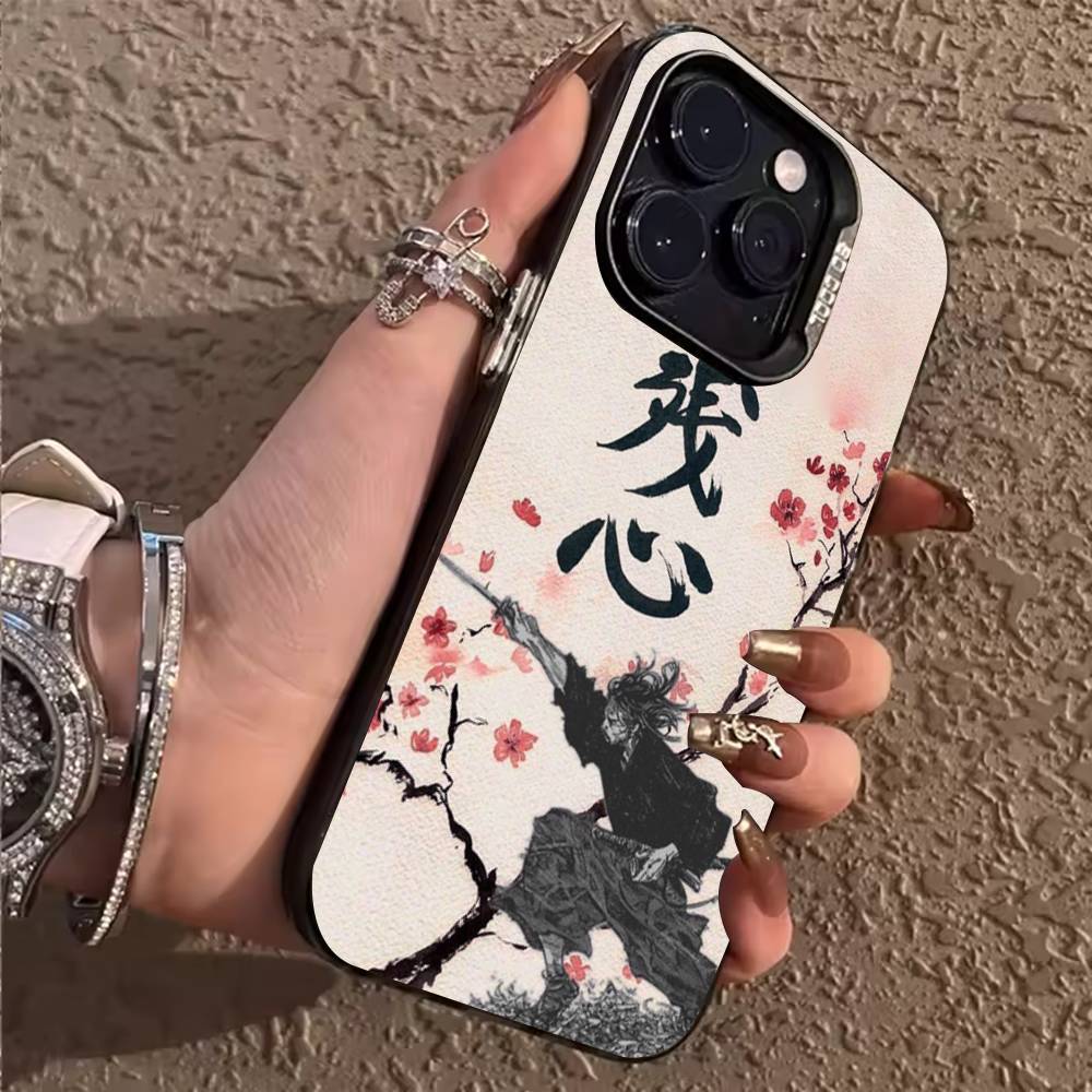 V-Vagabond Miyamoto Musashi Phone Case For iPhone 17,16,15,14,13,12,11,Pro,MAX,Plus TPU Soft To Skin-friendly Cover