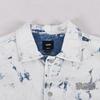 Vans Vintage Style Snake Year Zodiac Button-Up Shirt Jacket Men Shirts Blue White VN000R5KF48