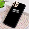 MaiYaCa Чехол для телефона kung fu taekwondo karate Для iPhone 17 Air 16 15 plus 11 12 13 14 pro max корпус coque