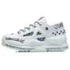 Li Ning CF Модные Низкие Спортивные Повседневные Кроссовки Женские Туманно-Белые AGLR168-7