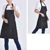 12pcs Polyester Woman Apron With Pockets Convenient And Stylish Kitchen Quick-drying