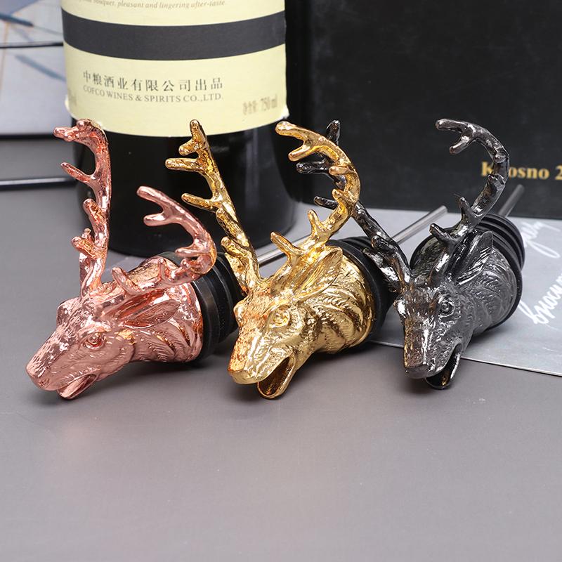 1 шт., уникальный инструмент для винной пробки с головой оленя