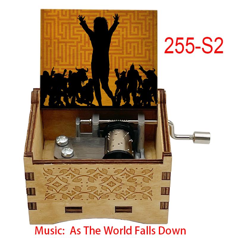 Labyrinth Fantasy Music Box As the World Falls Down Melody Magical Gift From Labyrinth Film Decoration Christmas Gifts
