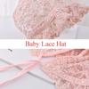 Summer Girl Lace Photography Props Baby Hat Infant Bonnet Sun Caps Cotton