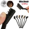 Durable Stainless Steel Car Wire Brush Grill Clean Tool Cleaning Brushes Rust Paint Remove Tool