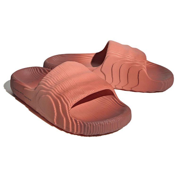 Adidas Adilette 22 Slide Gradient Pack — кроссовки унисекс Wonder Clay Pink Wild-Sepia Core-Black IG7492