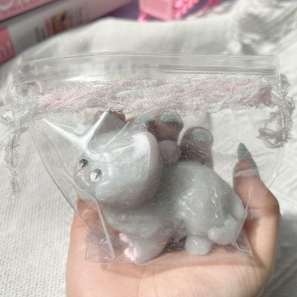 Kawaii Feel щипающая игрушка для пальцев креативная детская игрушка для снятия стресса плюшевые кошки игрушка с медленным отскоком