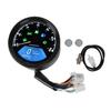 Motorcycle LCD Meter Odometer Tachometer Speedometer Multifunction Oil Meter DC 12V