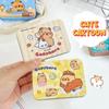 Kawaii Cartoon Capybara Card Storage Iron Box Photo Card Pylosa Box Cute Jewelry Clip Hair Clip Маленькая коробка Креативная коробка для конфет
