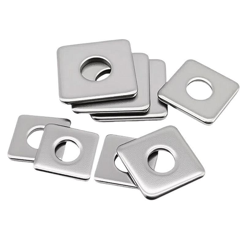 Yigu 304 Stainless Steel Thickened Square Flat Washer M3/M4/M5