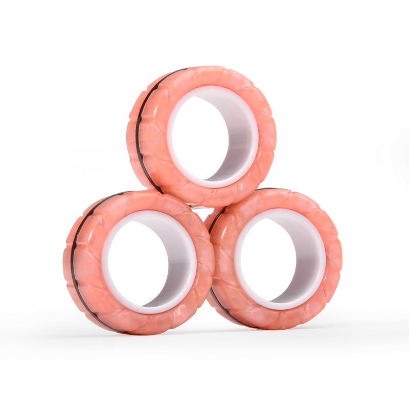 Магнитный браслет-спиннер в виде шины - Игрушка для снятия стресса, спиннер для пальцев