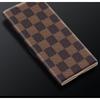 Magnetic Flip Leather Case Galaxy Z Fold7 W26 W25 Gold-Plated Edge Genuine With Grid Shockproof Heat