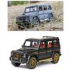 1/24 Benz G63 SUV литая модель автомобиля из литого металла и игрушечная модель внедорожника для моделирования звука и света коллекционная игрушка в подарок