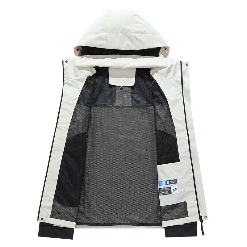 Hundreds of Coat for Men and Women with The Same Windproof Fabric Comfortable Fashion Thin Couples Rushing Jacket YG-2366