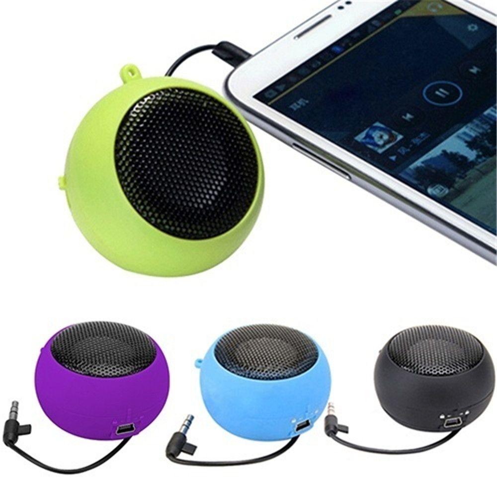 Laptop Portable Mini Loudspeaker for Phone PC Hamburger Speaker Sound Box Amplifier 3.5mm Jack
